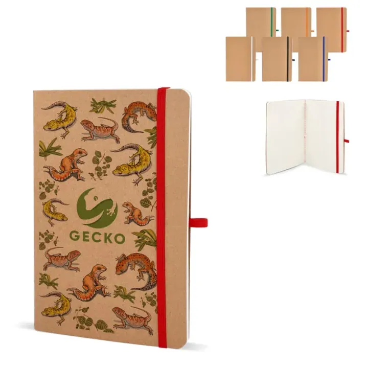 Soft cover notebook Kraft paper A5 - LT92061 (gadzety reklamowe)